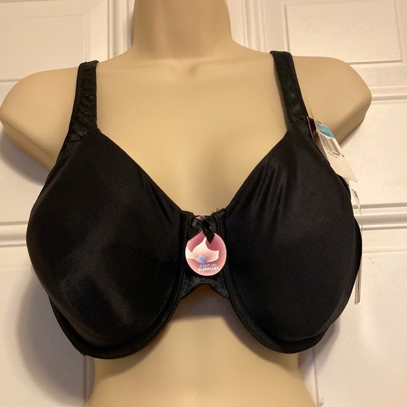 PLAYTEX Secrets Signature Uplift Underwire Black Bra Womens Plus Size 42C - Picture 2 of 14